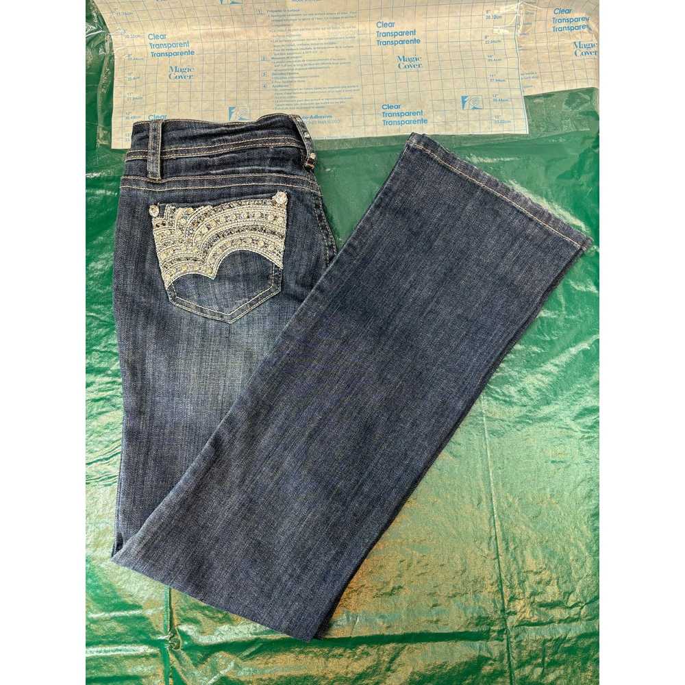 Grace in LA Grace In La Jeans Size 5 Easy Fit Emb… - image 8