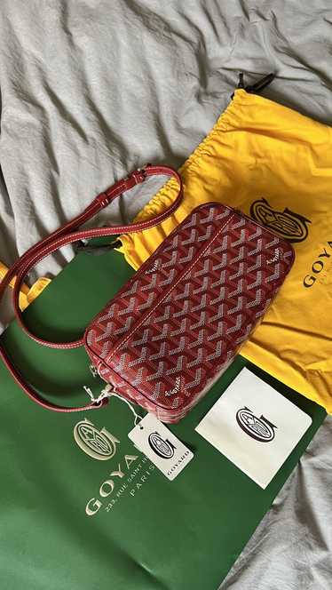 Goyard Goyard Red Cap Vert Crossbody Bag