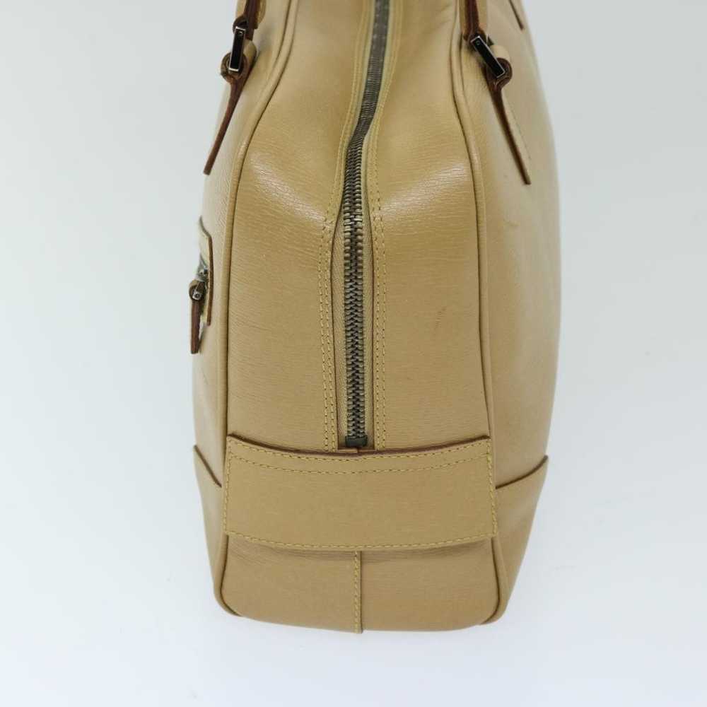 Gucci Jackie Beige Leather Handbag (Pre-Owned) - image 10