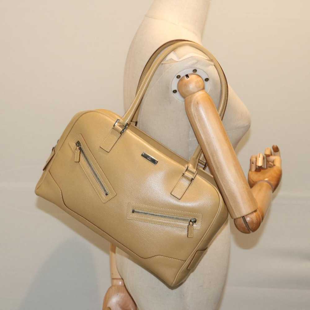 Gucci Jackie Beige Leather Handbag (Pre-Owned) - image 7