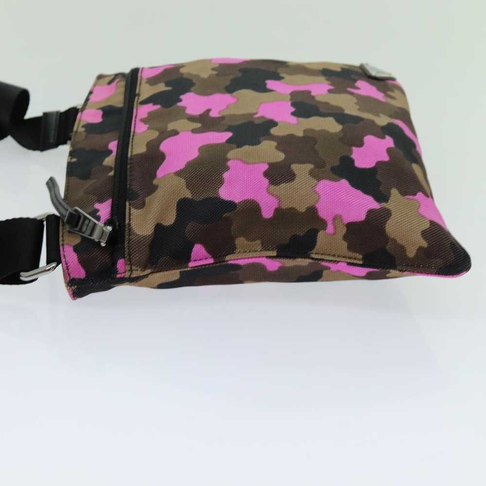 Prada Tessuto Pink Canvas Shoulder Bag (Pre-Owned) - image 11