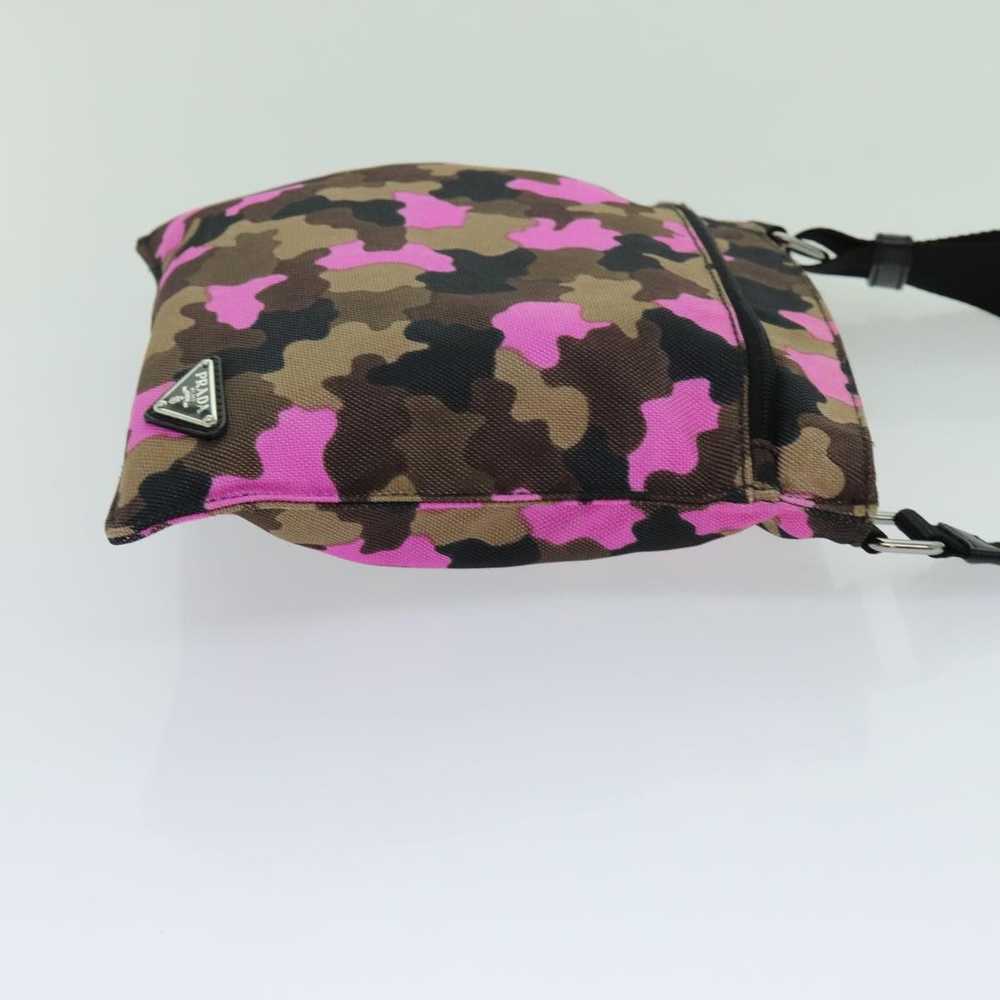 Prada Tessuto Pink Canvas Shoulder Bag (Pre-Owned) - image 12