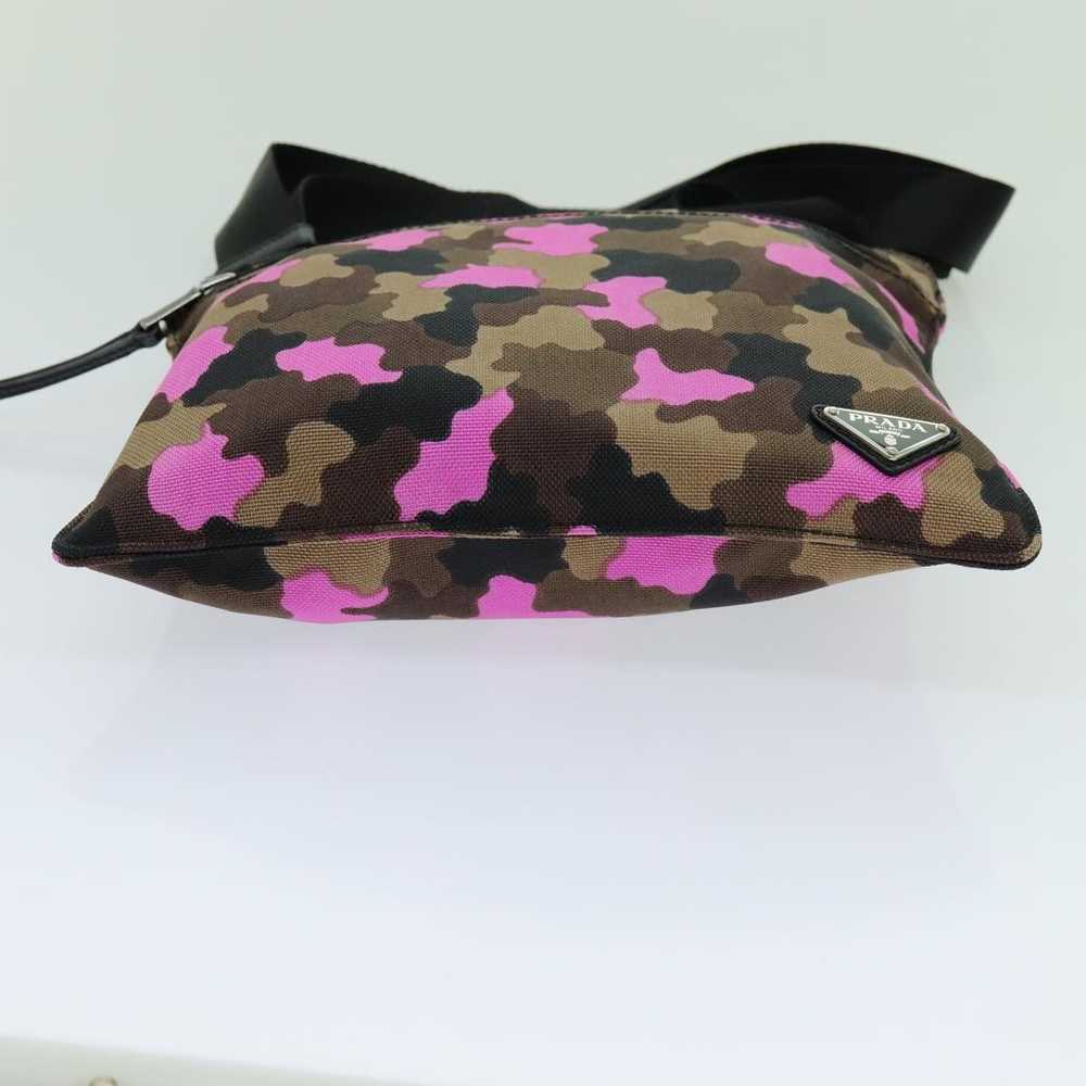 Prada Tessuto Pink Canvas Shoulder Bag (Pre-Owned) - image 3