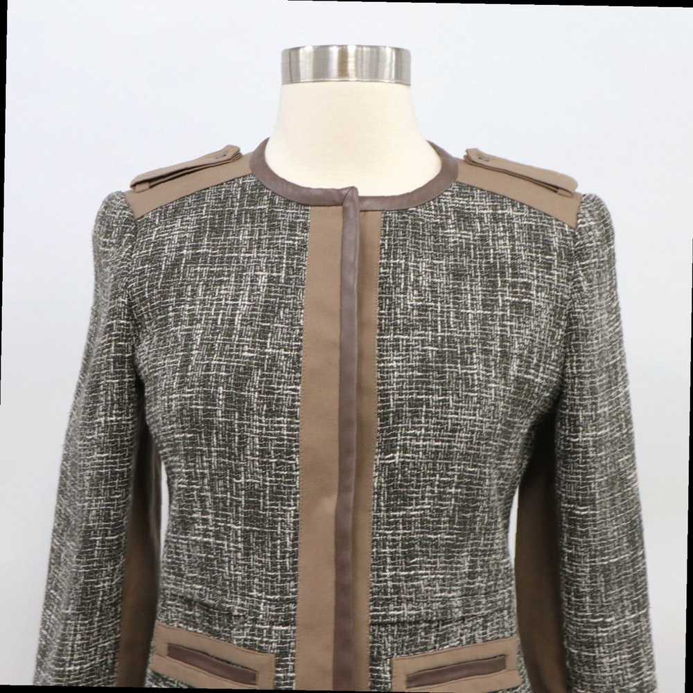 Elie Tahari Pearson 0 Exquisite Tweed Blazer Jack… - image 2