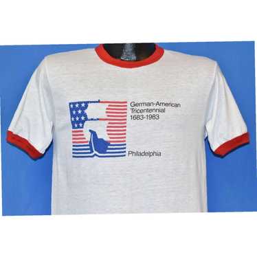 Hanes Retro Classic GERMAN AMERICAN TRICENTENNIAL… - image 1