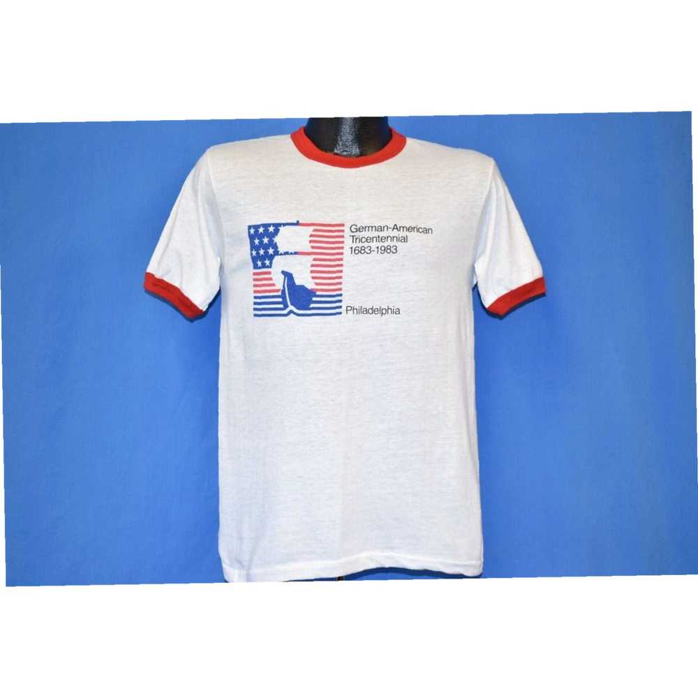 Hanes Retro Classic GERMAN AMERICAN TRICENTENNIAL… - image 2