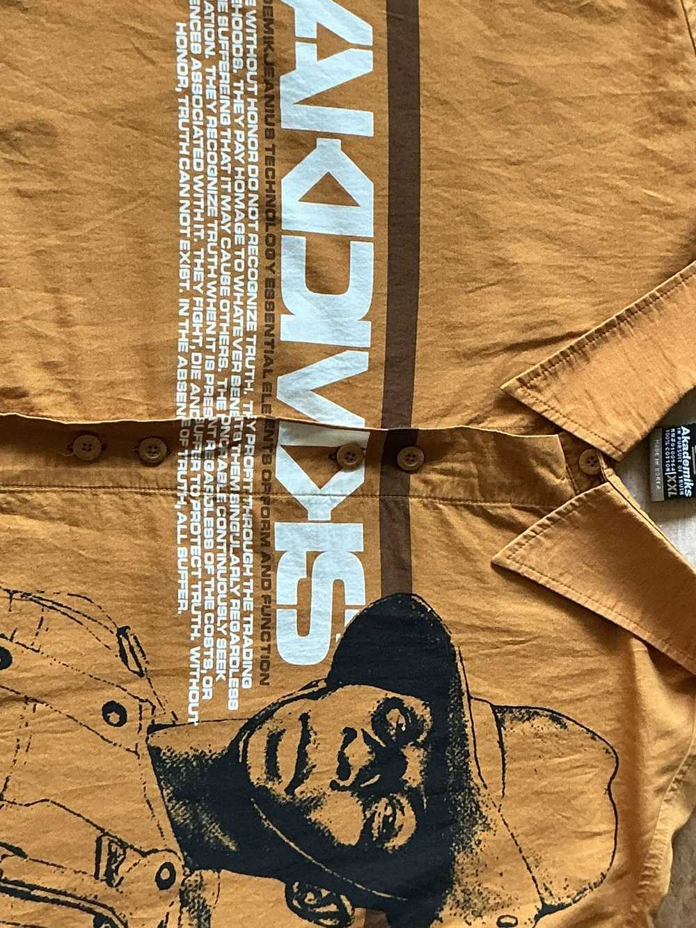 Vintage VTG MENS Akademiks shirt - image 4