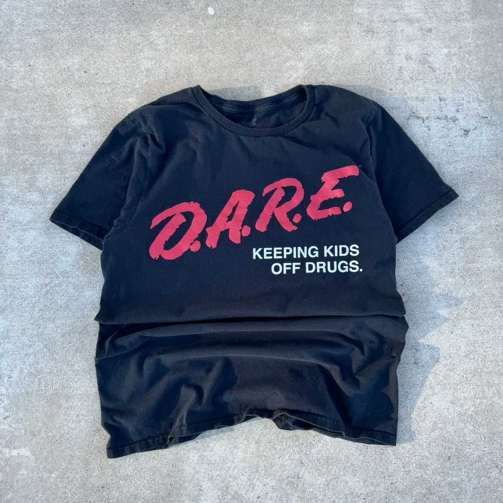 D.A.R.E × Jnco × Stussy Vintage Y2K Black And Red… - image 1