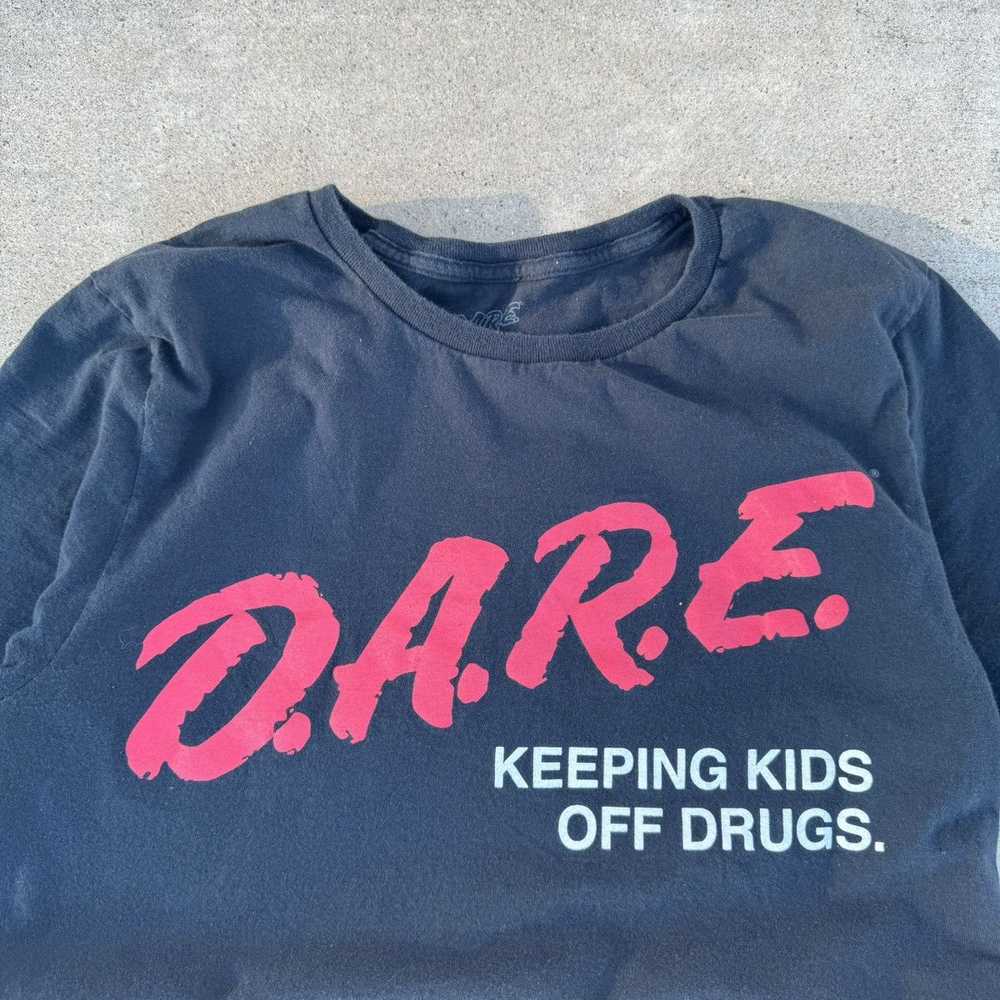 D.A.R.E × Jnco × Stussy Vintage Y2K Black And Red… - image 2