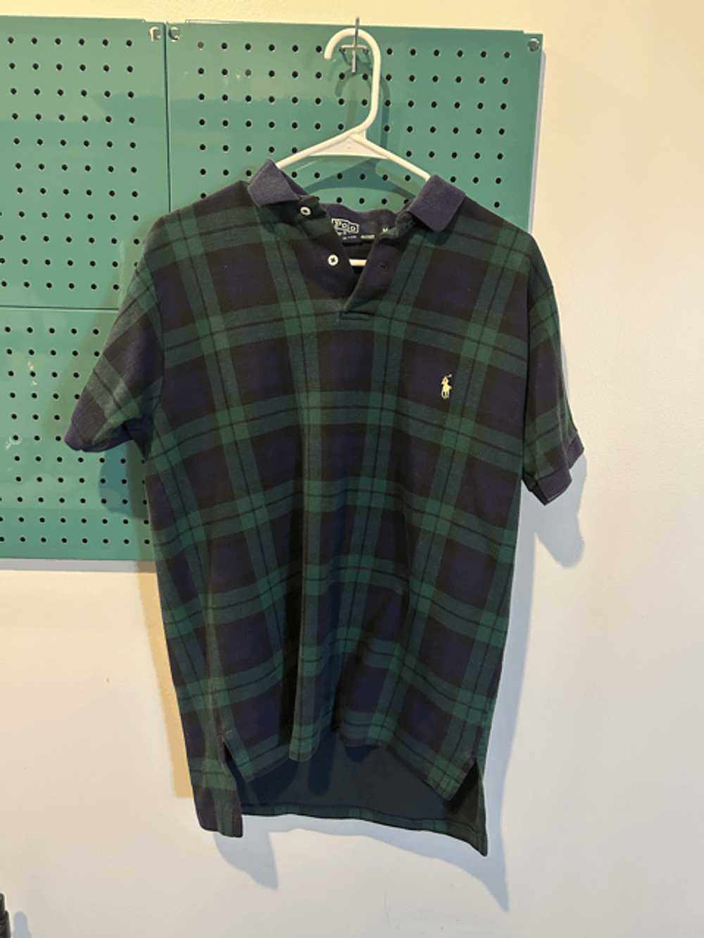 Polo Ralph Lauren Vintage Plaid Polo - image 1