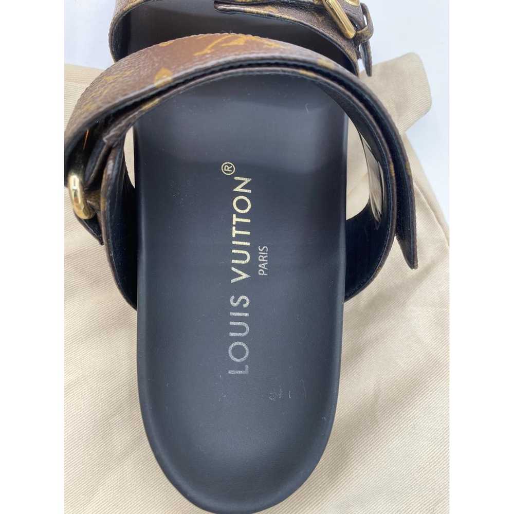 Louis Vuitton Bom Dia leather sandal - image 3