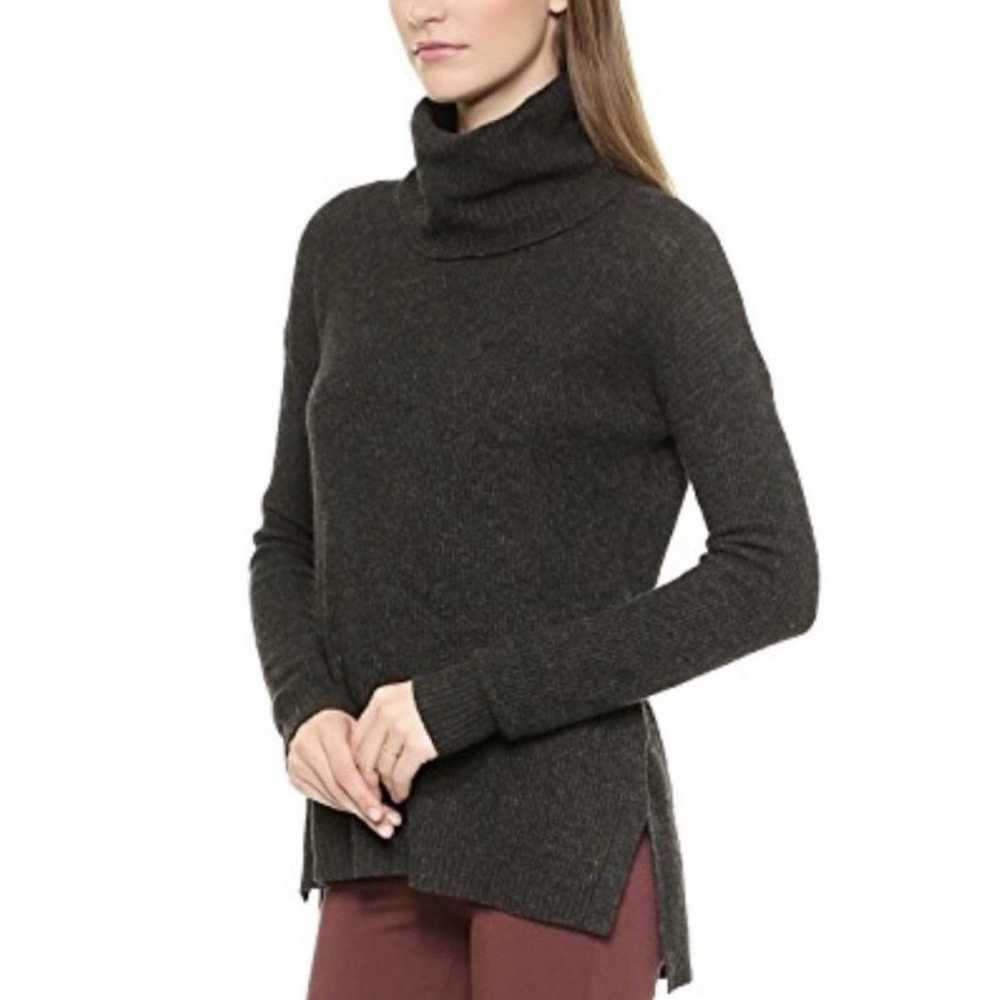 Madewell Madewell Ribbed Turtleneck Sweater - image 1