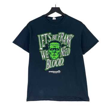 Fruit Loom One Blood Frankenstein Shirt Men