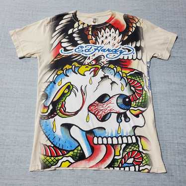 Ed Hardy Ed Hardy Eagle, Snake and Skull T-Shirt - image 1