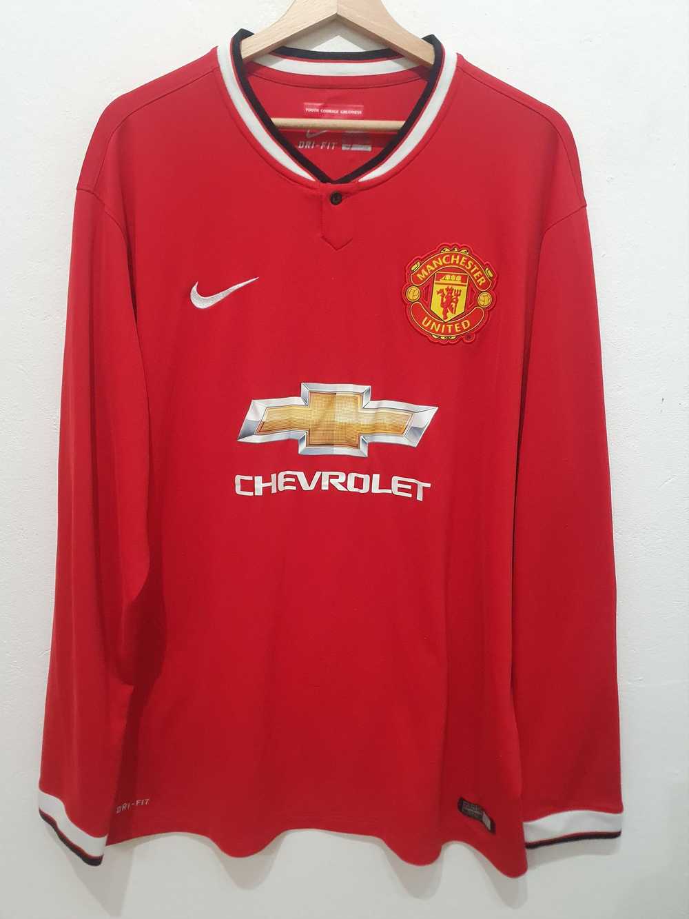 Jersey × Manchester United × Soccer Jersey CARRIC… - image 2