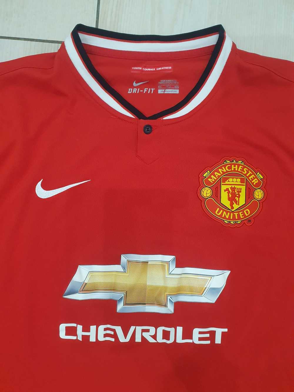 Jersey × Manchester United × Soccer Jersey CARRIC… - image 9