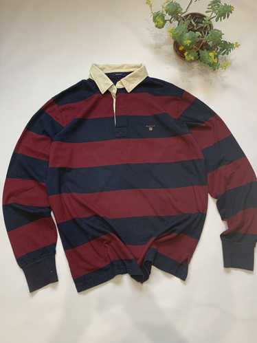 Gant × Vintage Vintage Gant Striped Polo Sweatshir