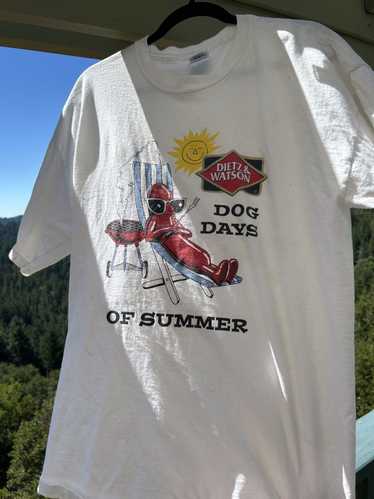 Vintage Hot Dog Tee - image 1