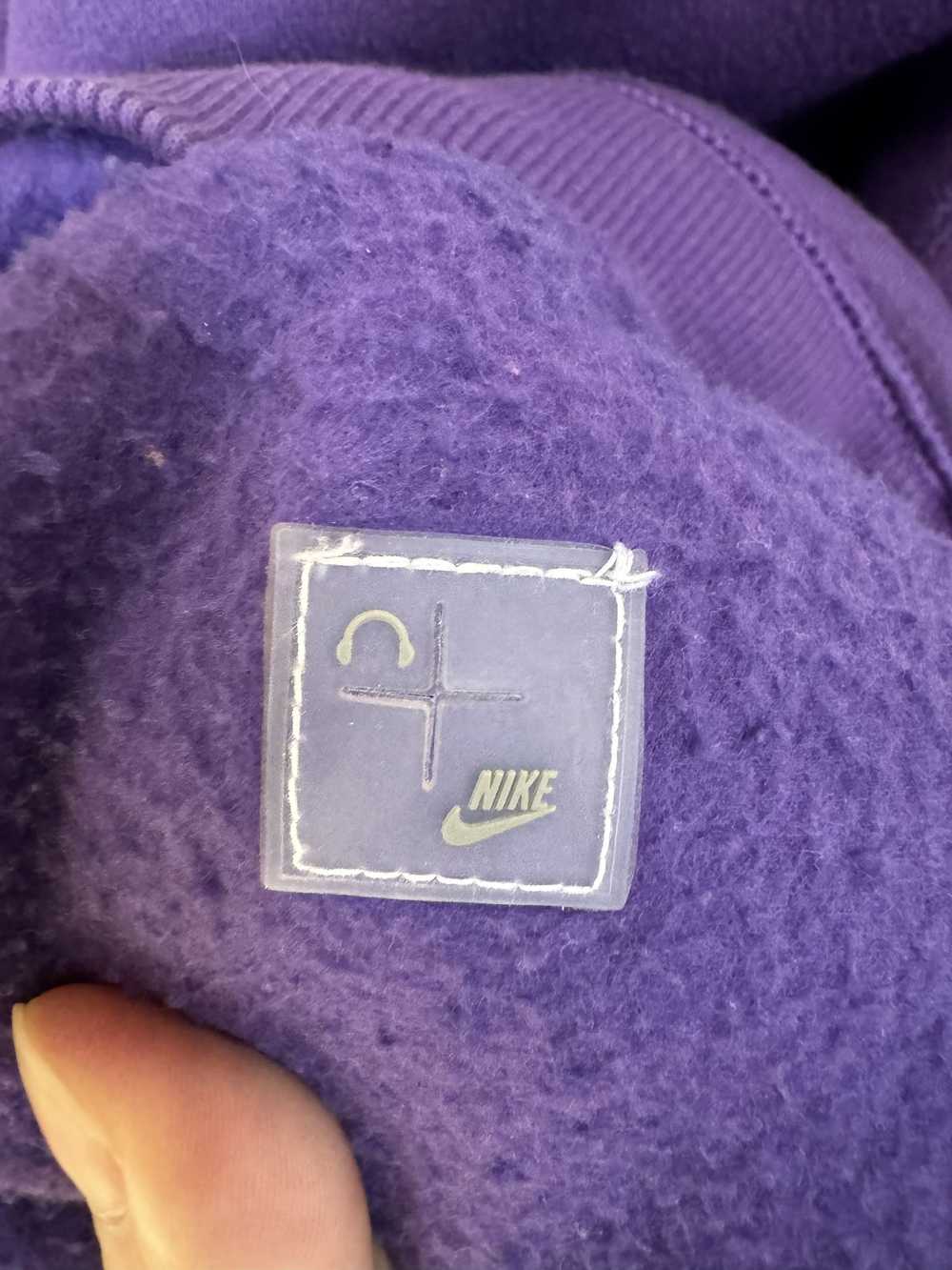 Nike Vintage Nike Purple Full Zip Hoodie - image 4