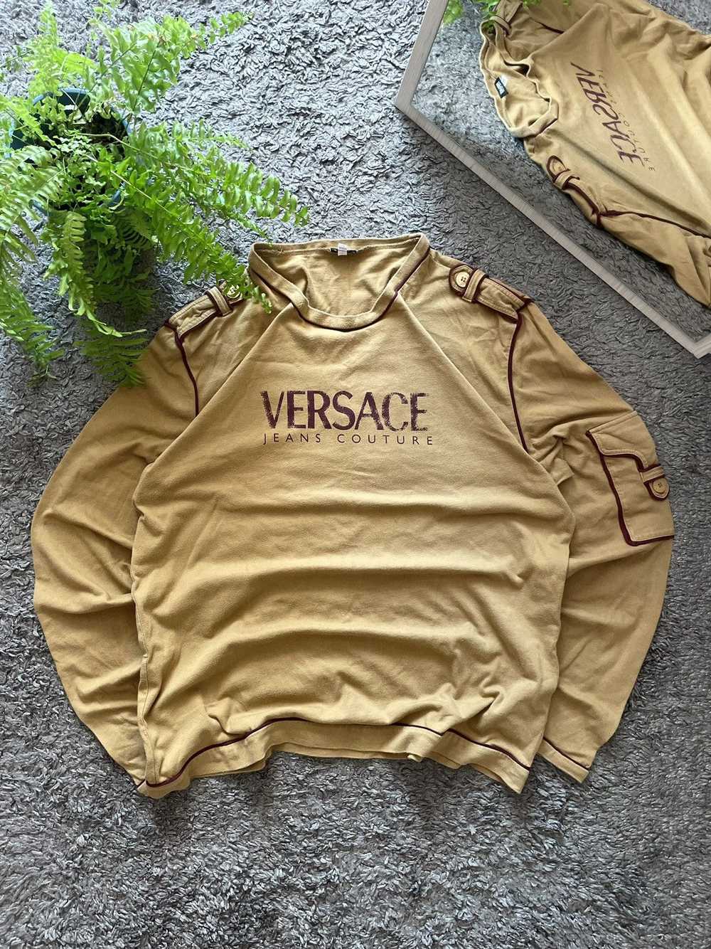 Streetwear × Versace × Vintage Versace Long-sleev… - image 1