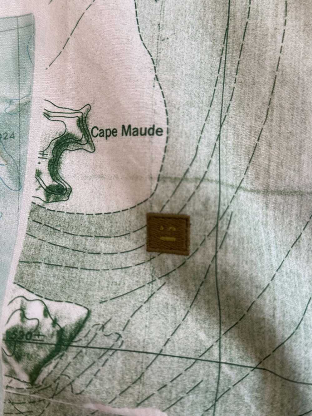 Acne Studios Acne Studios Salem Map Print Shirt - image 3