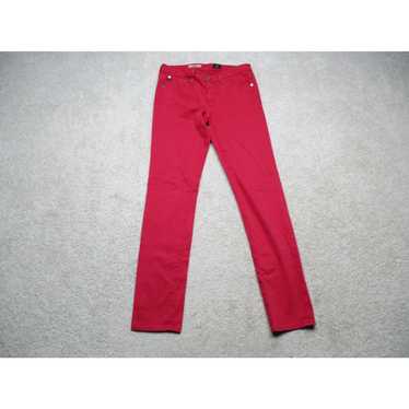 Pinko AG Adriano Goldschmied Pants Womens 26 Pink 