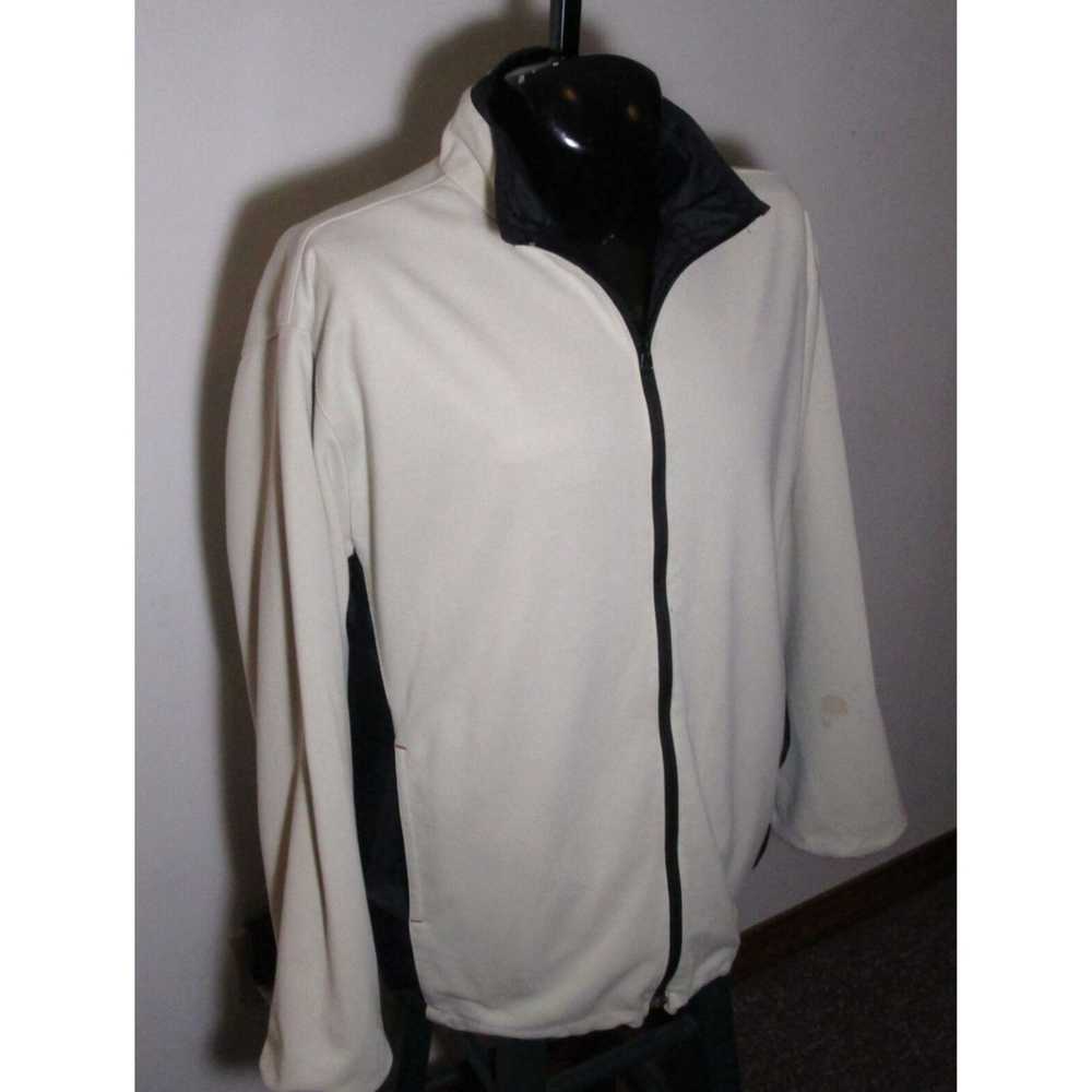 Izod Reversible Full Zip Black Performance Jacket… - image 4