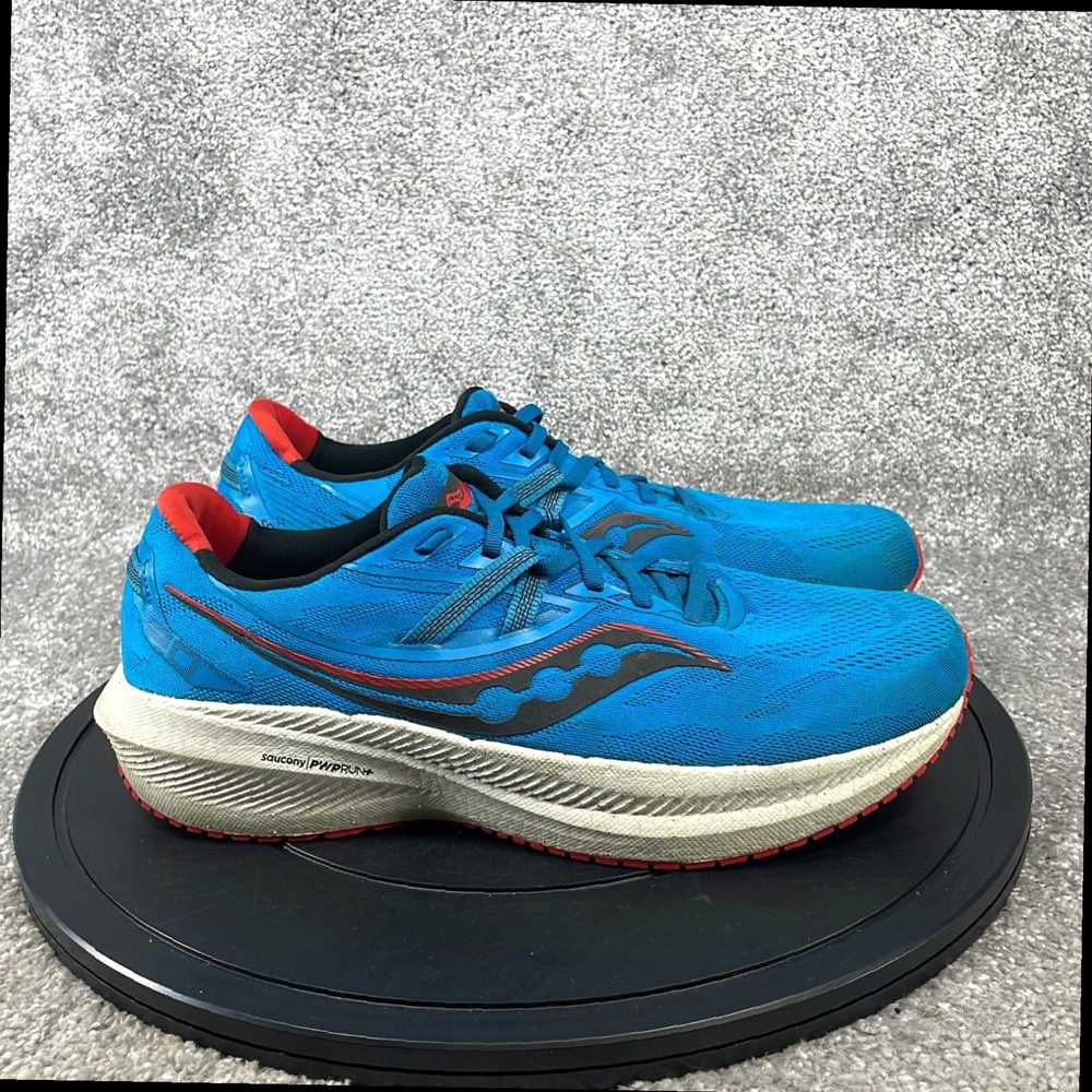 Saucony Cushioned Blue Saucony Triumph 20 Running… - image 1