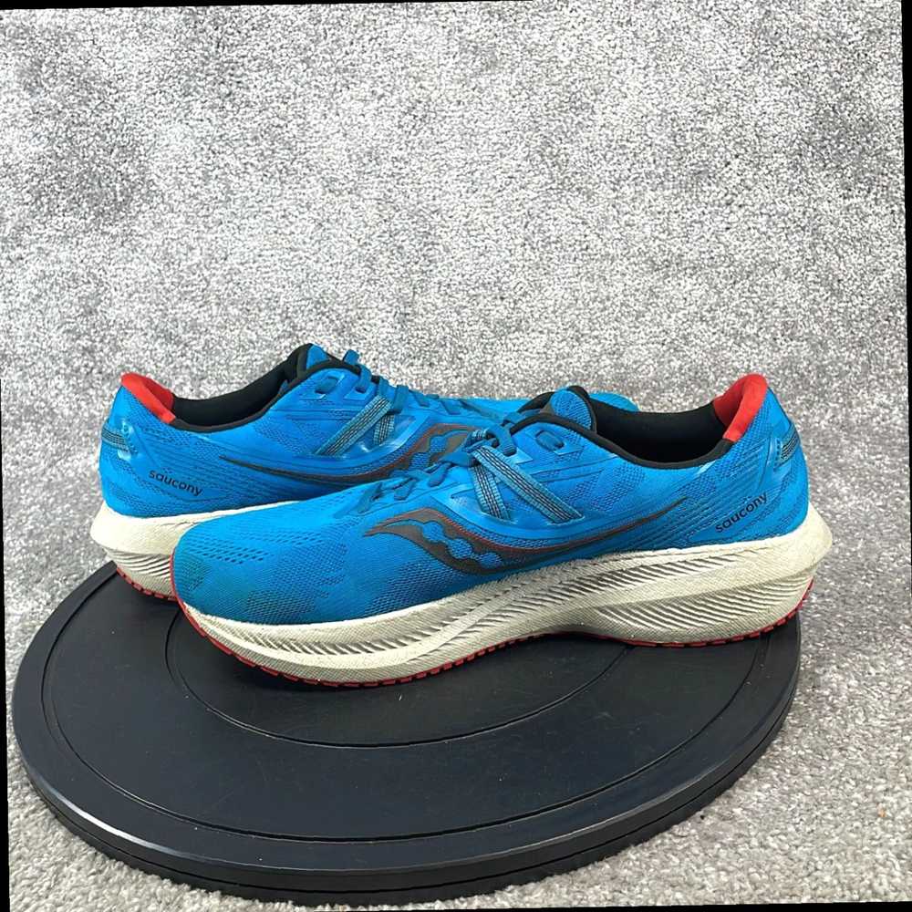 Saucony Cushioned Blue Saucony Triumph 20 Running… - image 4