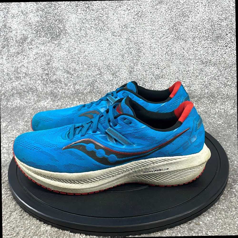 Saucony Cushioned Blue Saucony Triumph 20 Running… - image 5