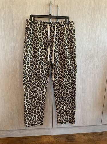 Streetwear × Vintage Leopard Print Pants