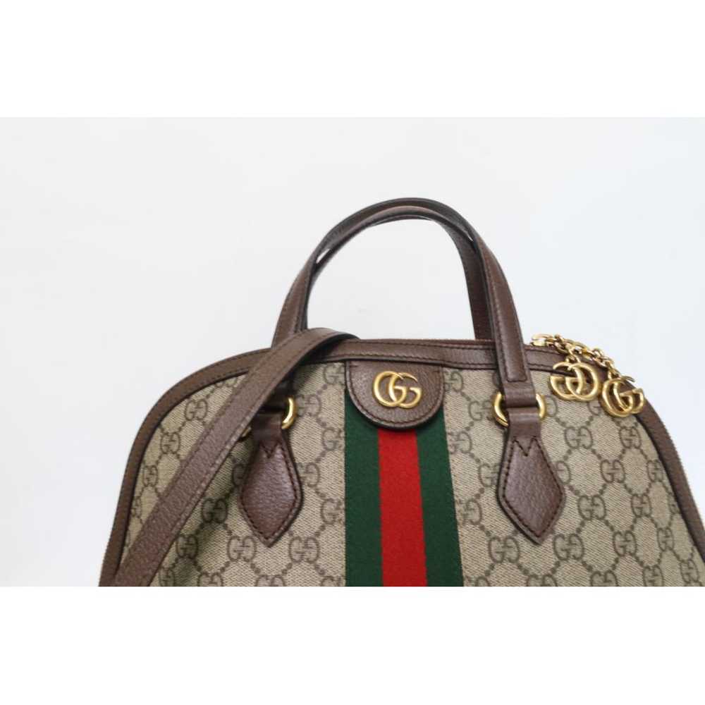 Gucci Ophidia Dome Top Handle leather handbag - image 2