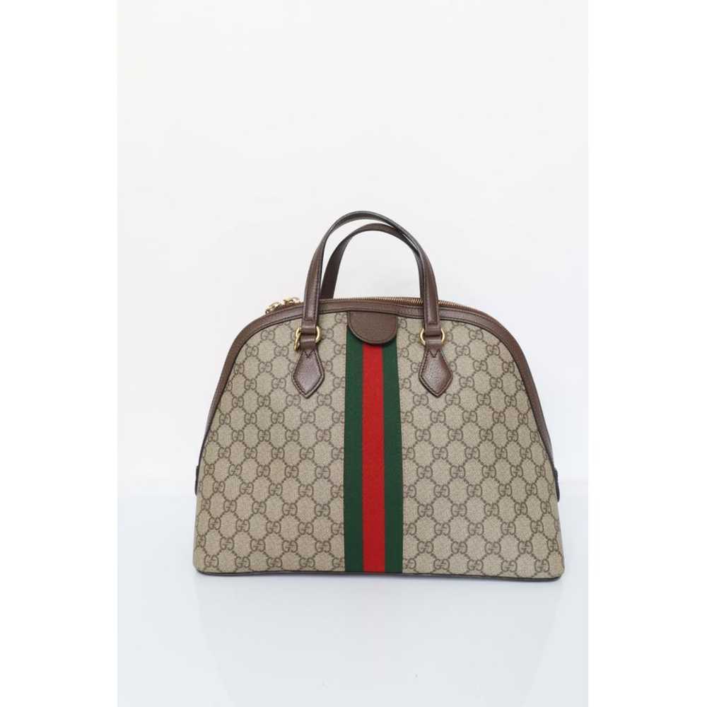 Gucci Ophidia Dome Top Handle leather handbag - image 3