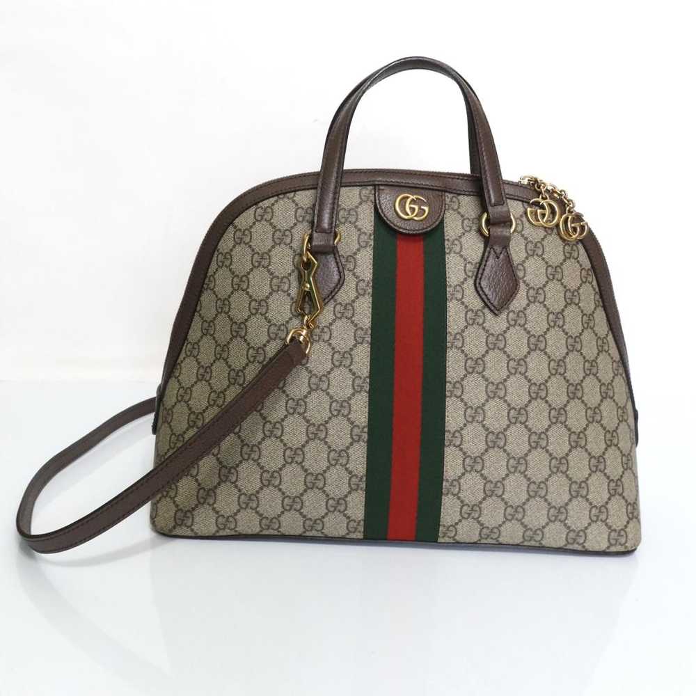 Gucci Ophidia Dome Top Handle leather handbag - image 5