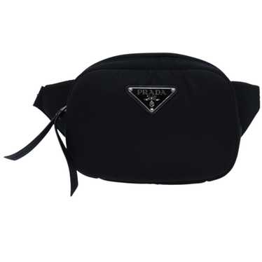 Prada Tessuto Black Synthetic Shoulder Bag (Pre-O… - image 1