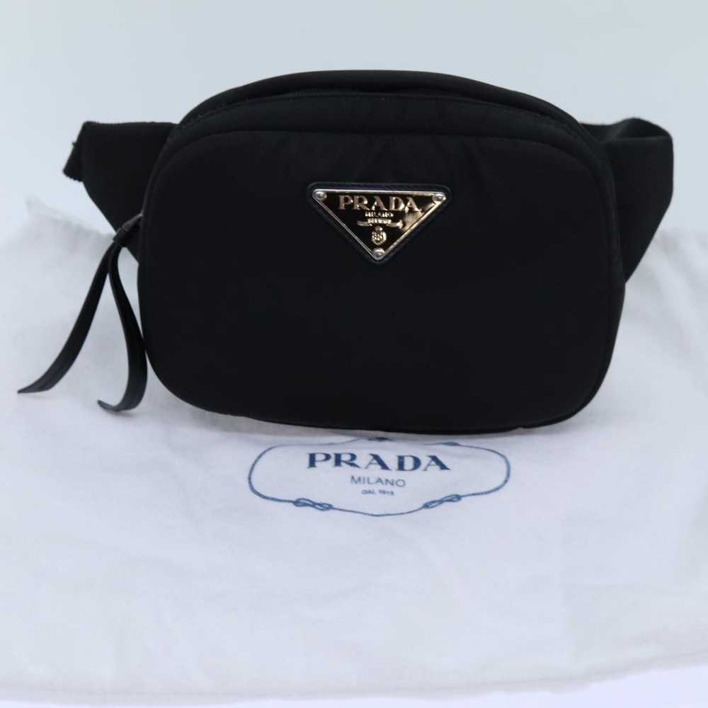 Prada Tessuto Black Synthetic Shoulder Bag (Pre-O… - image 8