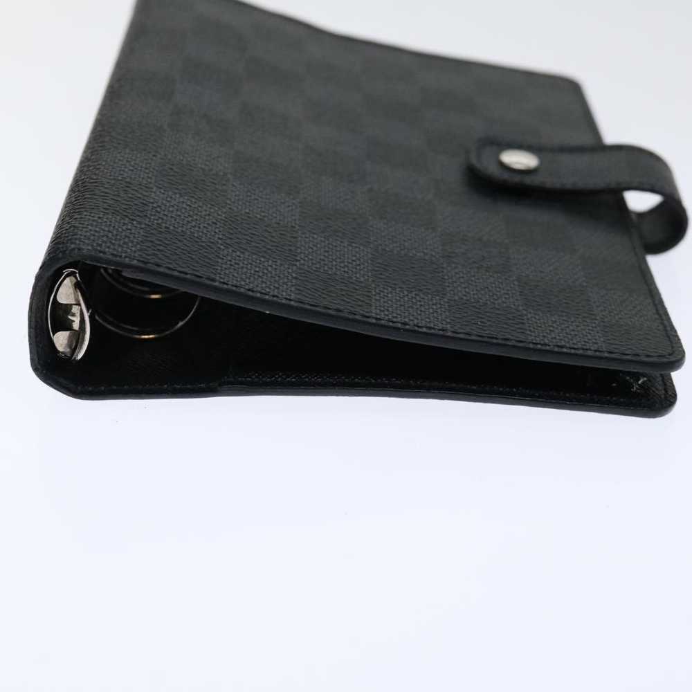 Louis Vuitton Agenda Cover Grey Canvas Wallet (Pr… - image 11