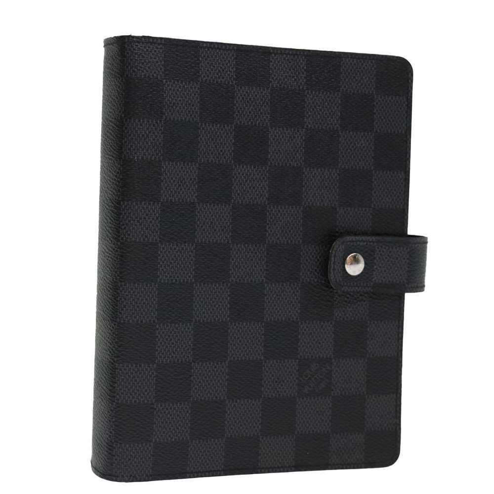 Louis Vuitton Agenda Cover Grey Canvas Wallet (Pr… - image 9