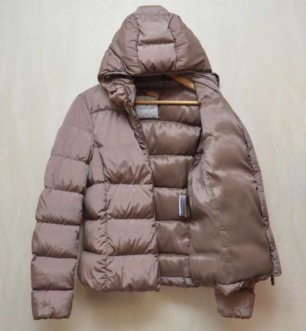 Luxury × Moncler Moncler Arum Light Brown Down Ja… - image 6