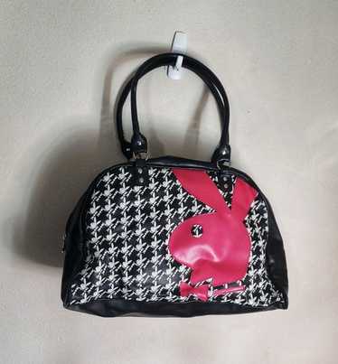 Playboy Vintage 90s Monogrammed Playboy Bowler Bag