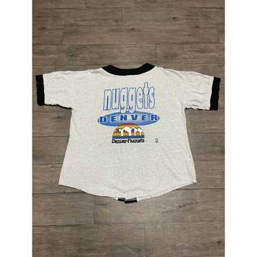 NBA × Streetwear × Vintage VTG Denver Nuggets Gre… - image 1