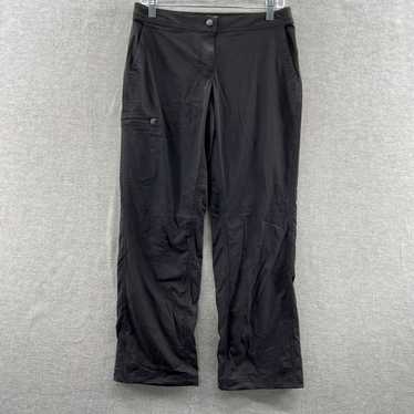 Vintage Black Ankle Fit Cargo Pants with Zip Pock… - image 1