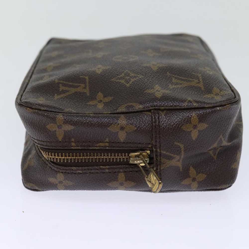 Louis Vuitton Trousse De Toilette Brown Canvas Cl… - image 4