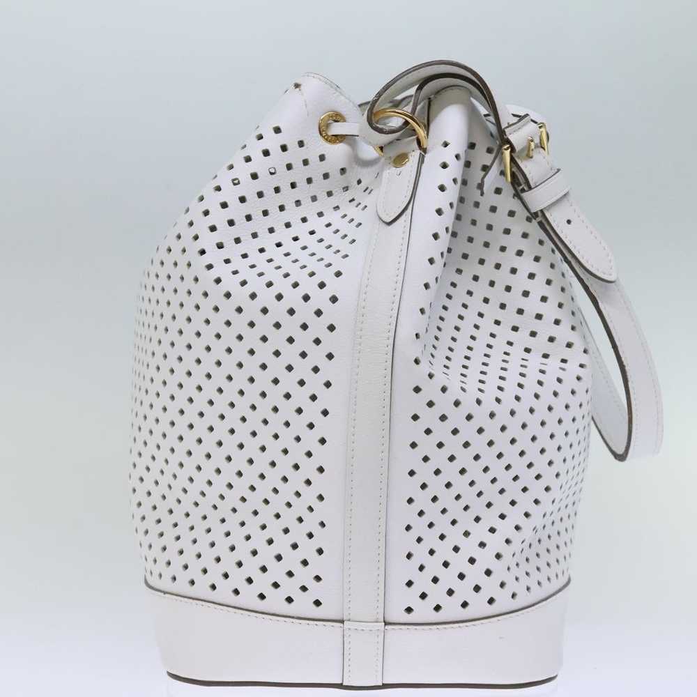 Louis Vuitton Noe White Leather Shoulder Bag (Pre… - image 10