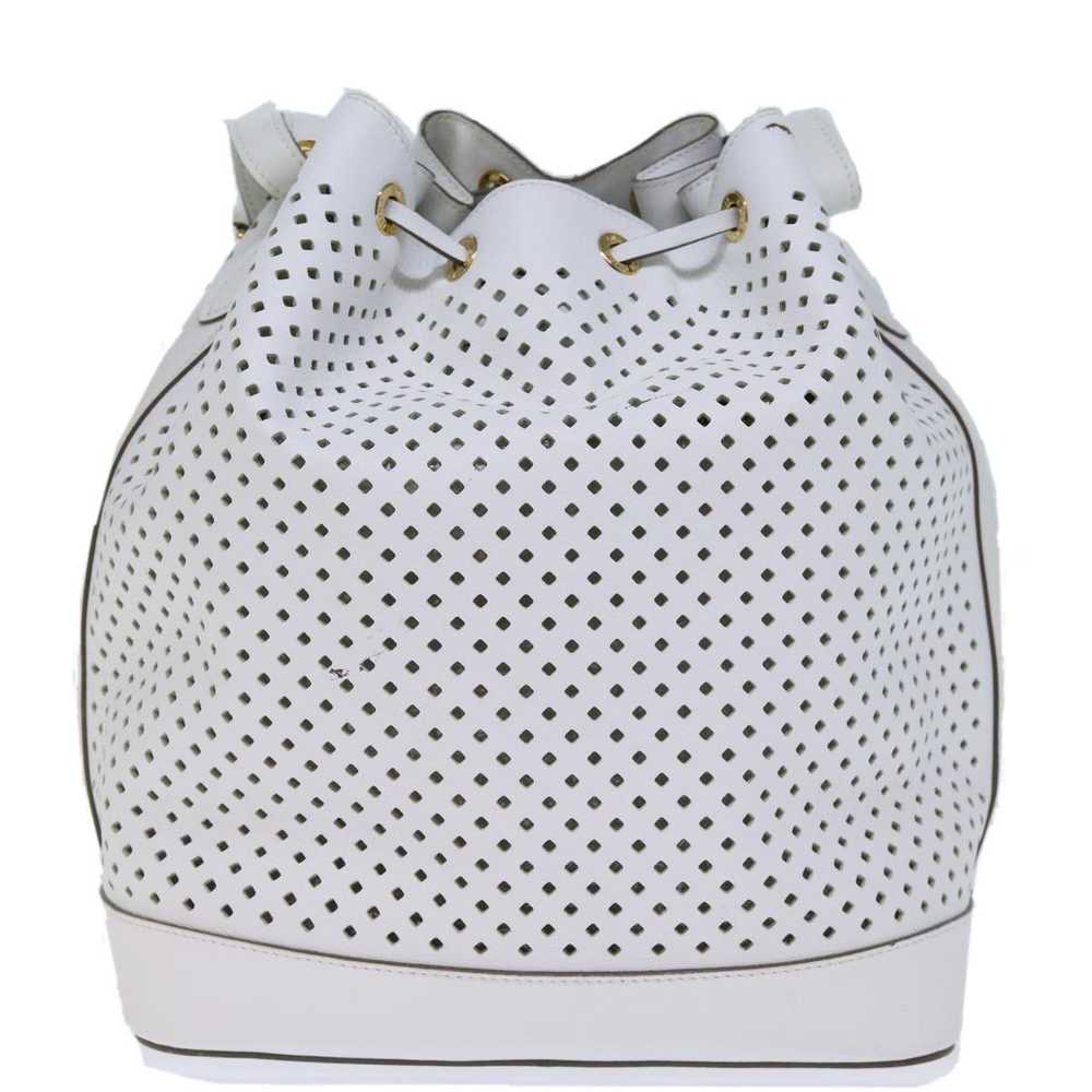 Louis Vuitton Noe White Leather Shoulder Bag (Pre… - image 2