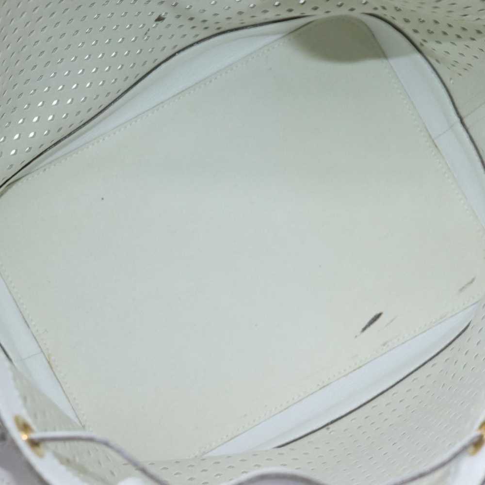 Louis Vuitton Noe White Leather Shoulder Bag (Pre… - image 5