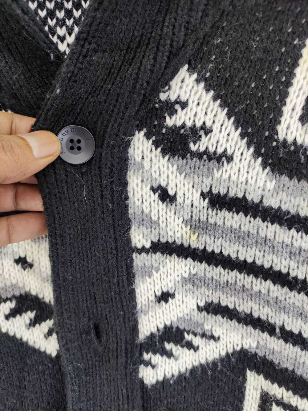 Aran Isles Knitwear × Cardigan × Moussy Vintage A… - image 3