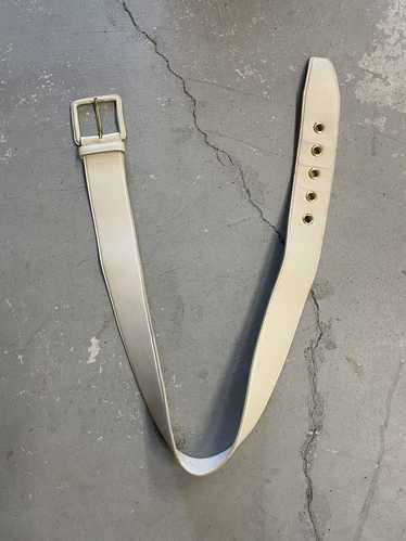 Miu Miu × Prada White Miu Miu Belt