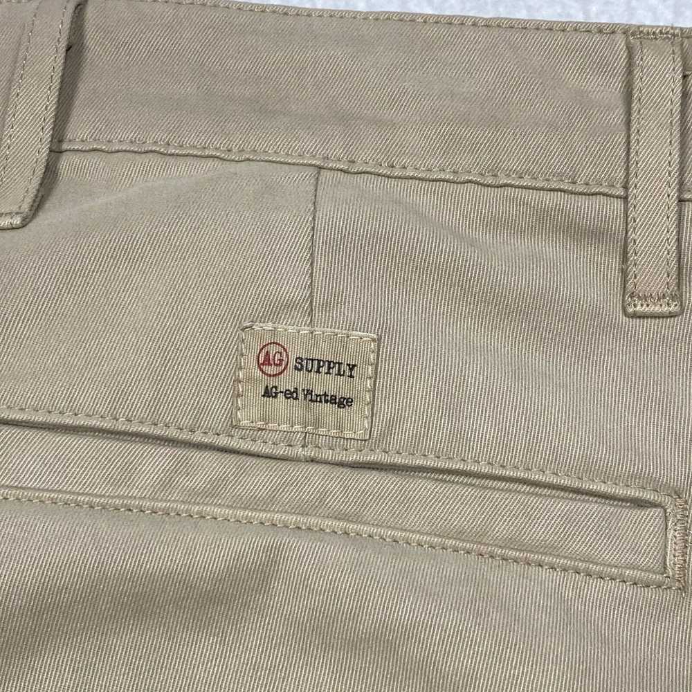 Vintage AG Adriano Goldschmied Supply Tan Khaki S… - image 2