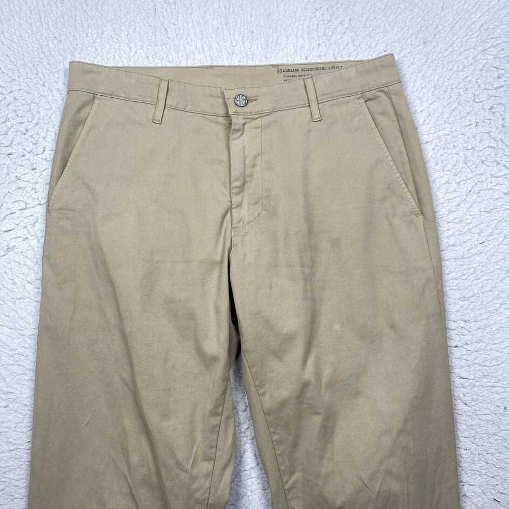 Vintage AG Adriano Goldschmied Supply Tan Khaki S… - image 3